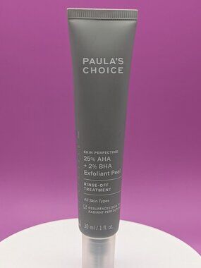 Paula's Choice Skin Perfecting 25% AHA + 2% BHA Exfoliant Peel Treatment FS New